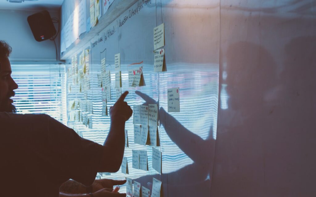 Business Strategy Whiteboard Planning Session