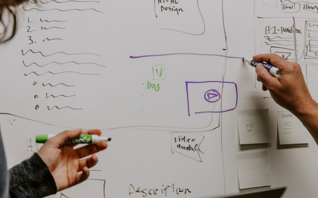 Sales Pipeline Funnel Planning Whiteboard Strategy