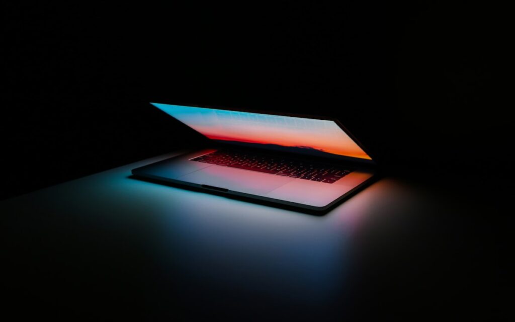 Laptop Online Product Launch