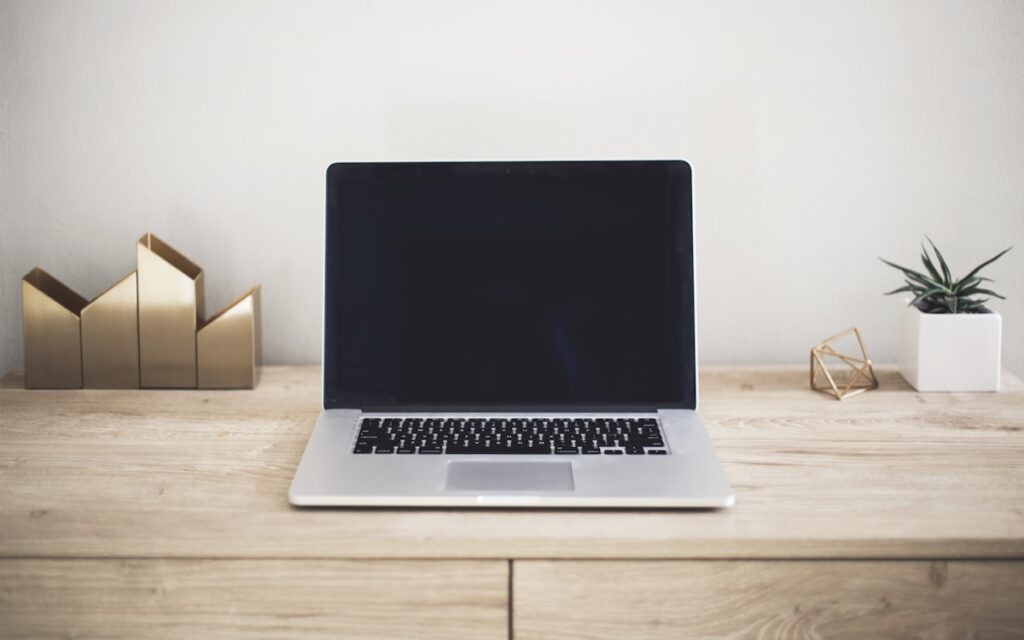 Professional Boundaries Calm Desk Planning Laptop