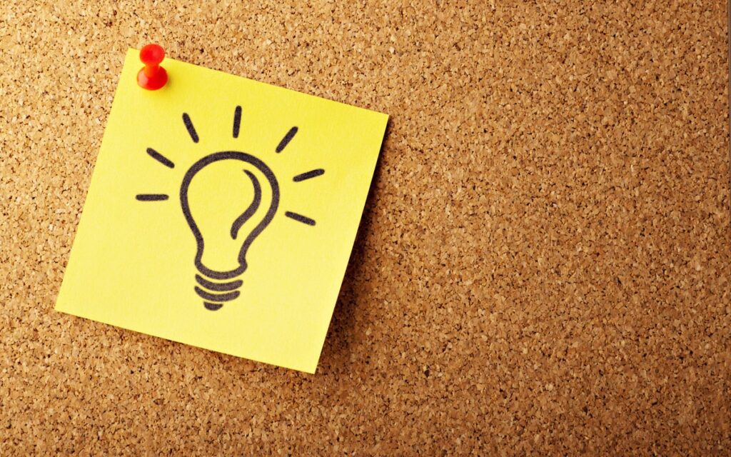 Business Idea Validation Testing Lightbulb Sketch Planning Desk