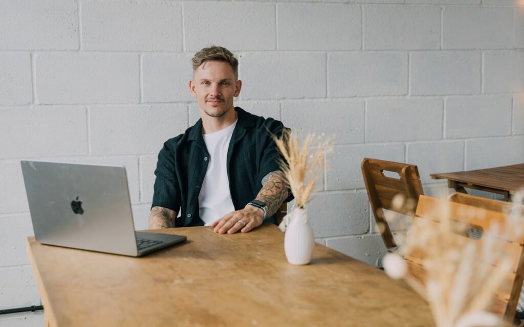 Personal Brand Portrait Professional Laptop Office