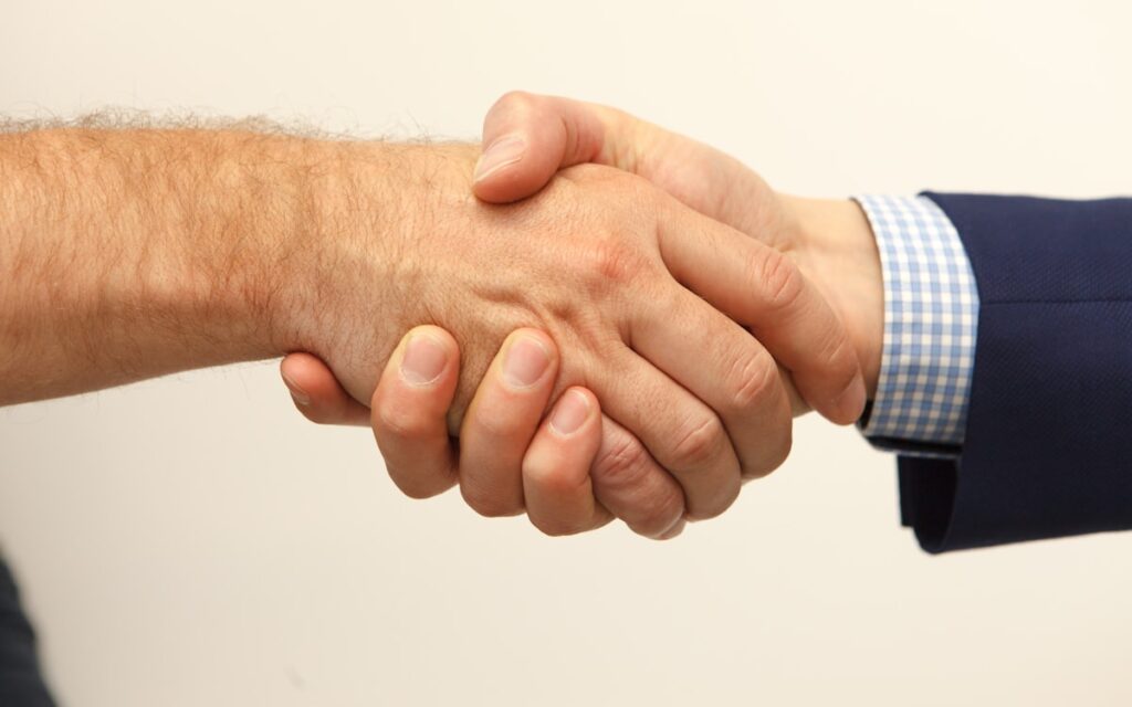 Networking Conversation Introduction Professional Handshake Event