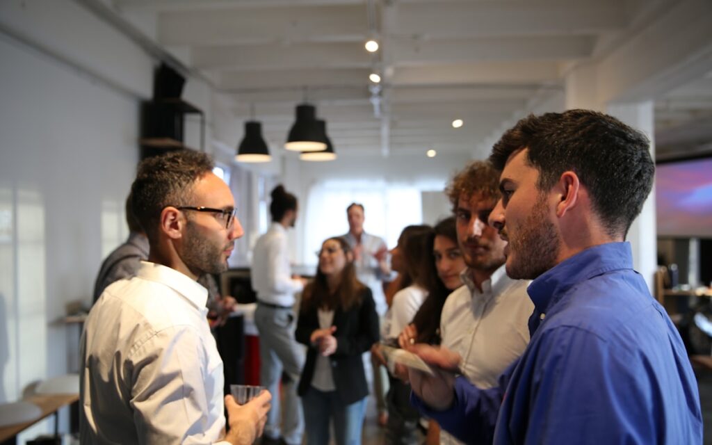 Business Networking Event Professionals Conversation